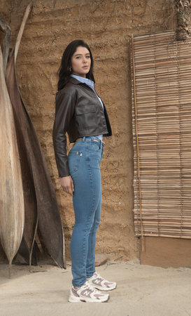 REF 80386 COFFEE / 2587 / 60797 LISTRAS AZUL