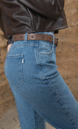 REF 80386 COFFEE / 2649 / 60797 LISTRAS AZUL